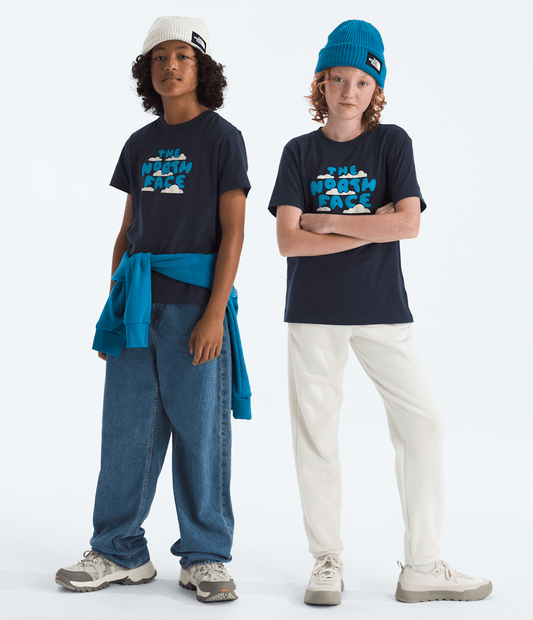 The North Face Boys’ & Girls’ Evolution Bubble Cloud Short-Sleeve Tee—Graphic