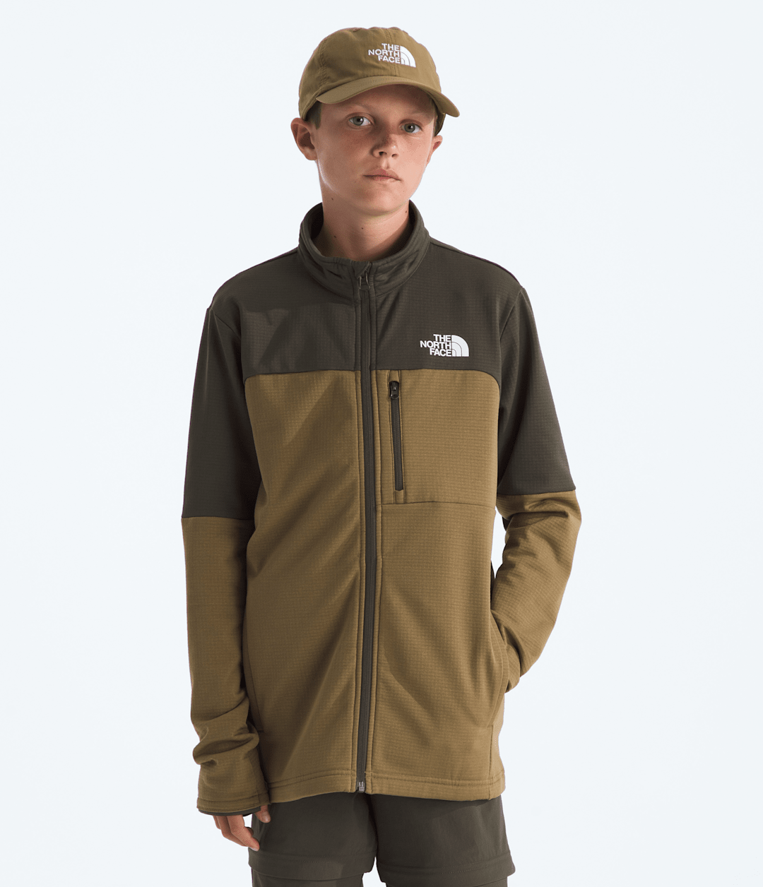 The North Face Boys’ & Girls’ Hike Mid Layer Full-Zip