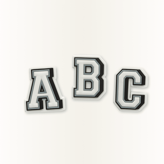 Crocs Letter A-Z Jibbitz Shoe Charm Discount
