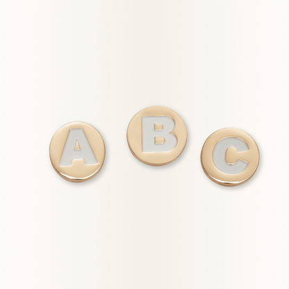 Crocs - Gold Letter A-Z Jibbitz Shoe Charm For Sale