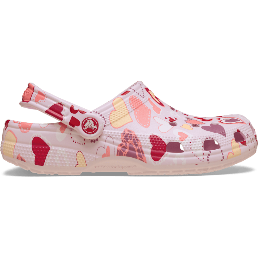 Crocs Kids’ Classic Valentine’s Day Clog On Sale
