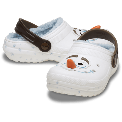 Crocs - Kids' Disney Frozen Olaf Lined Classic Clog For Sale