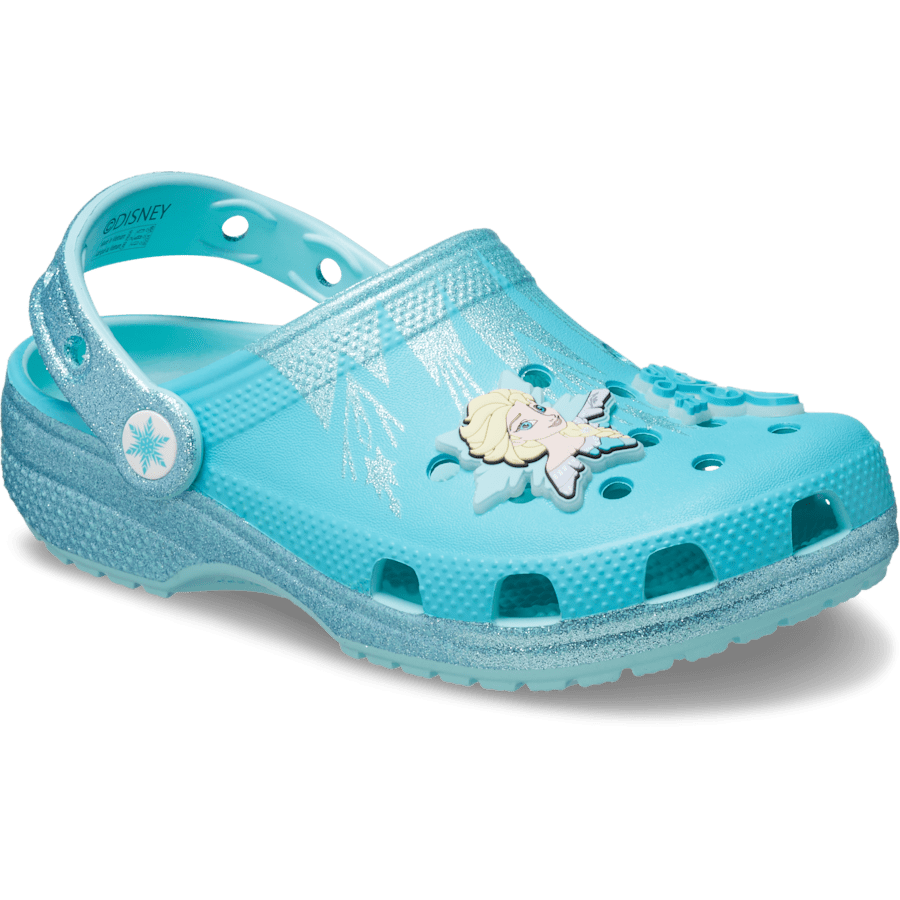Crocs Kids' Disney Frozen Elsa Classic Clog Discount