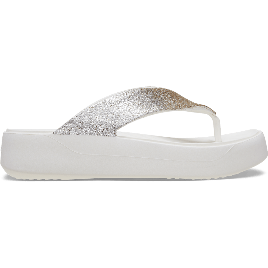 Crocs Getaway Chunky Glitter Platform Flip Discount