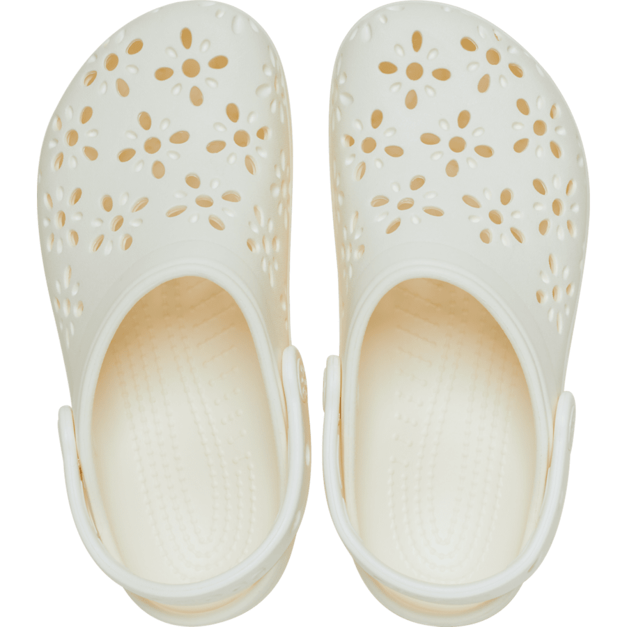 Crocs Kids' Classic Floral Cut-Out Clog On Sale