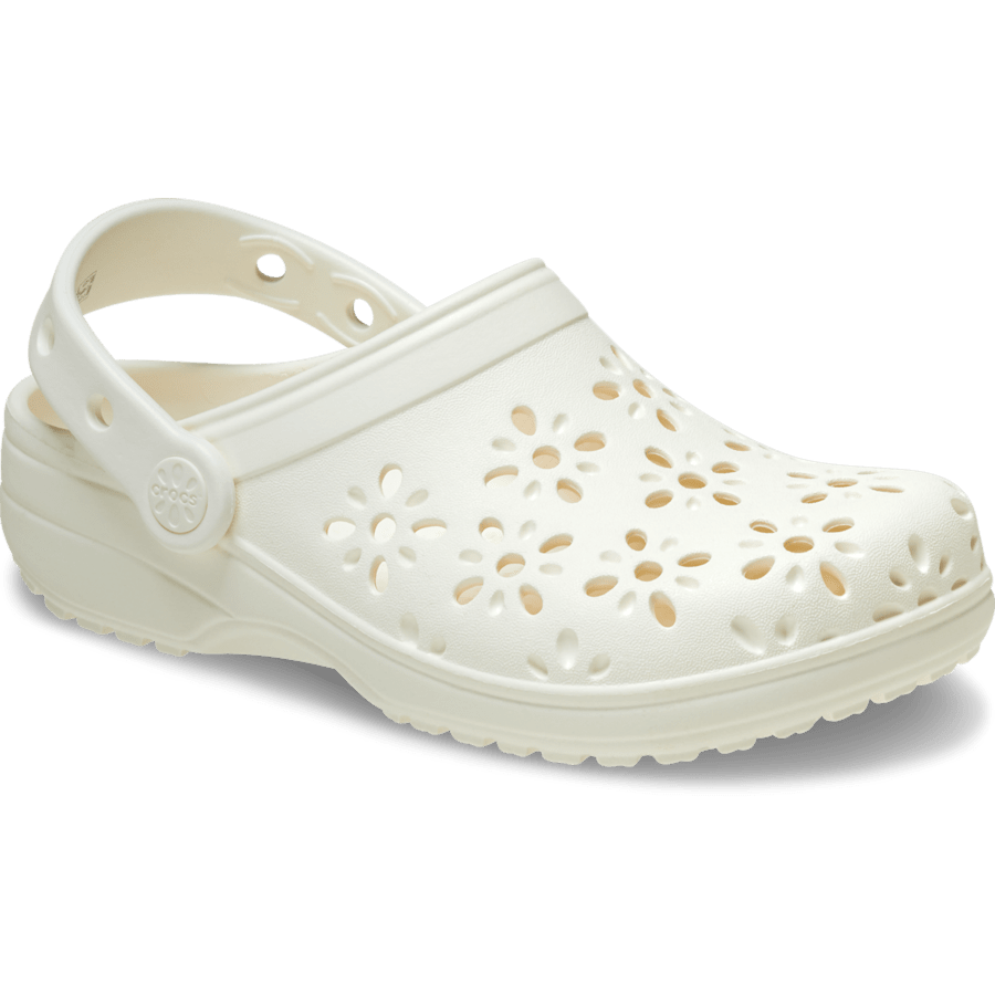 Crocs Kids' Classic Floral Cut-Out Clog On Sale