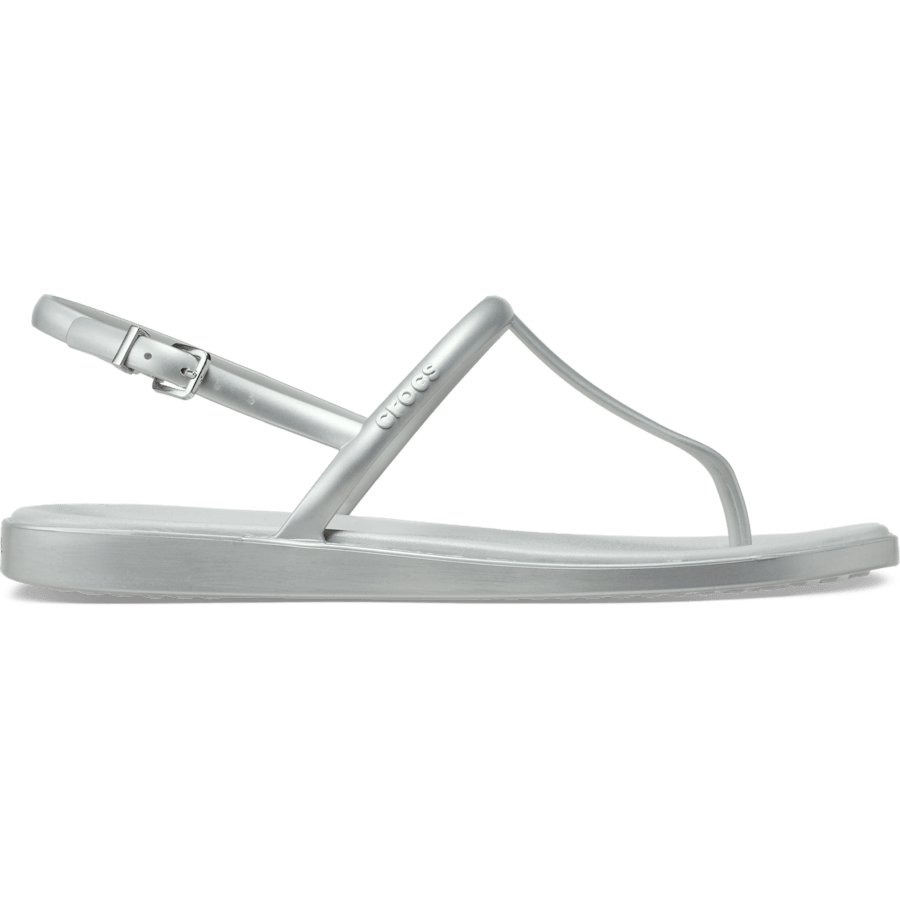 Crocs Miami Metallic Thong Flip Discount