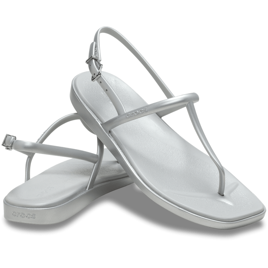 Crocs Miami Metallic Thong Flip Discount