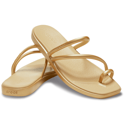 Crocs / Women's Miami Metallic Toe Loop Sandal Discount