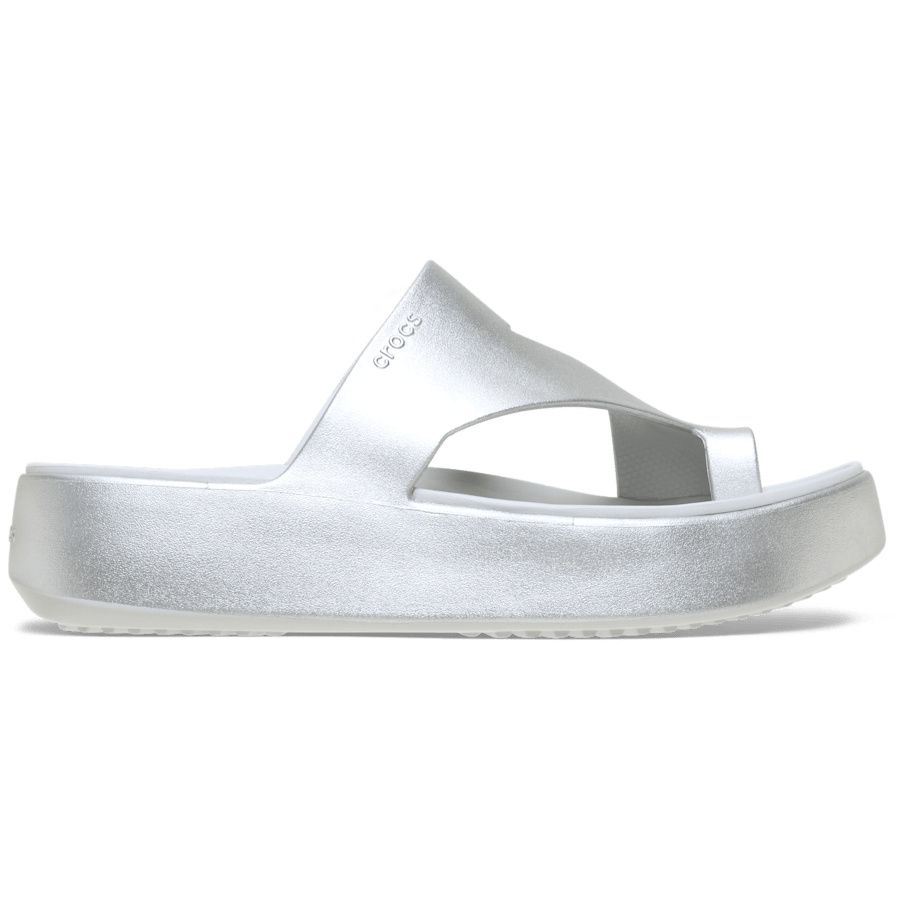 Crocs / Getaway Metallic Platform Toe Loop Discount