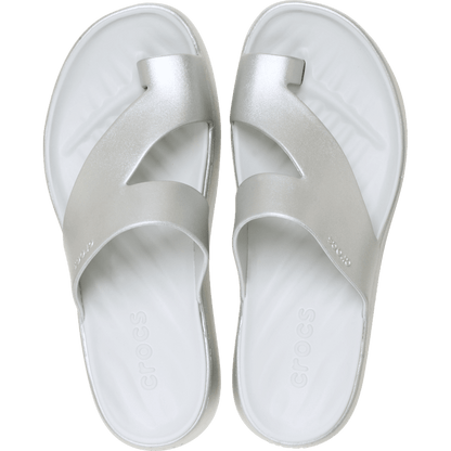 Crocs / Getaway Metallic Platform Toe Loop Discount