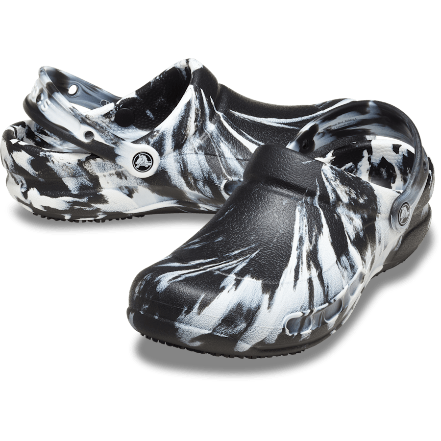 Crocs Bistro Marbled Work Clog On Sale
