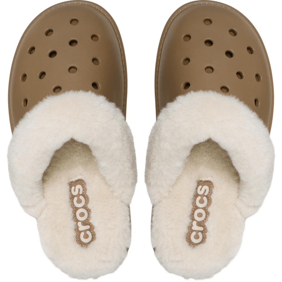 Crocs Classic Fuzz Scuff Discount