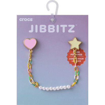 Crocs Pearl and Rainbow Bag Chain Discount