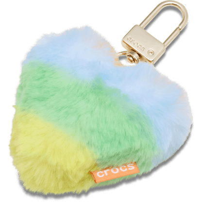 Crocs / Plush Heart Bag Charm Discount
