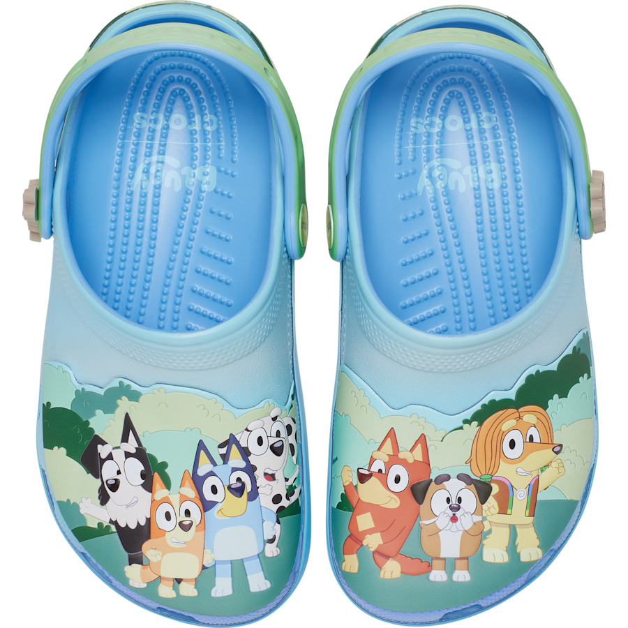 Crocs Toddler Bluey Best Buddies Classic Clog On Sale