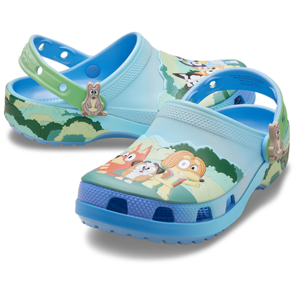 Crocs Toddler Bluey Best Buddies Classic Clog On Sale
