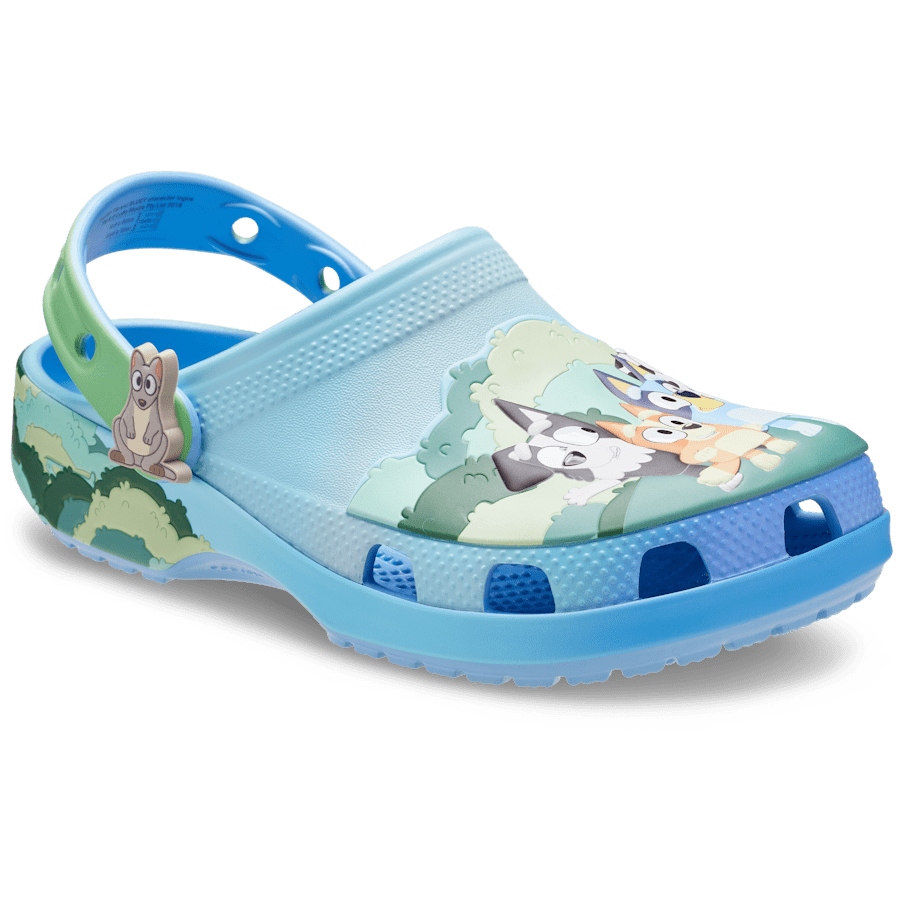 Crocs Toddler Bluey Best Buddies Classic Clog On Sale