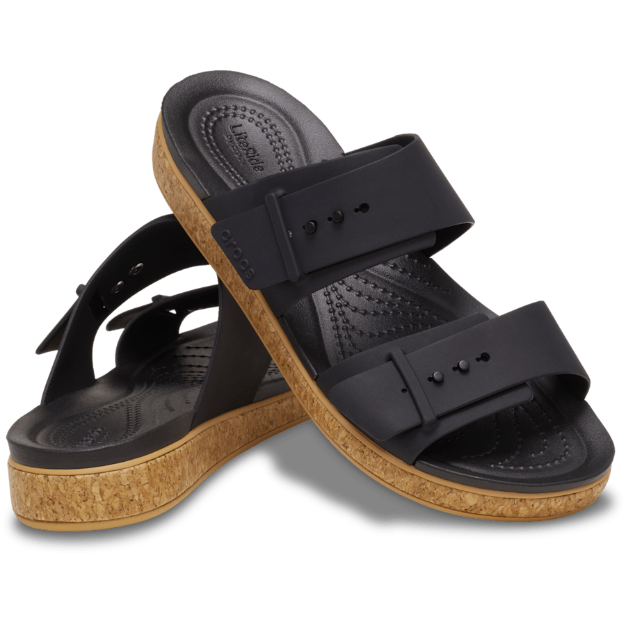 Crocs Brooklyn Cork Buckle Low Low On Sale
