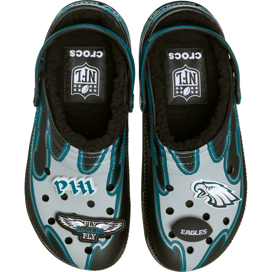 Crocs NFL Philadelphia Eagles Classic Lined Clog On Sale