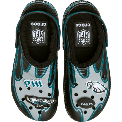 Crocs NFL Philadelphia Eagles Classic Lined Clog On Sale