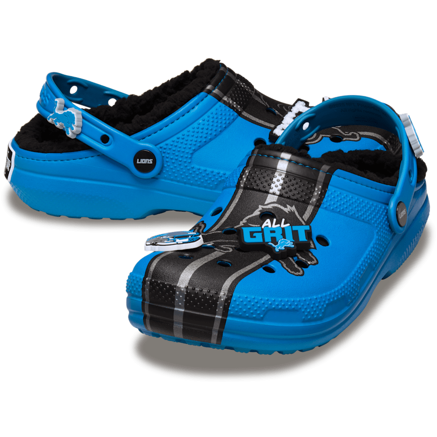Crocs / NFL Detroit Lions Classic Lined Clog Discount
