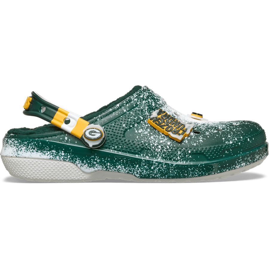 Crocs - NFL Green Bay Packers Classic Lined Clog For Sale