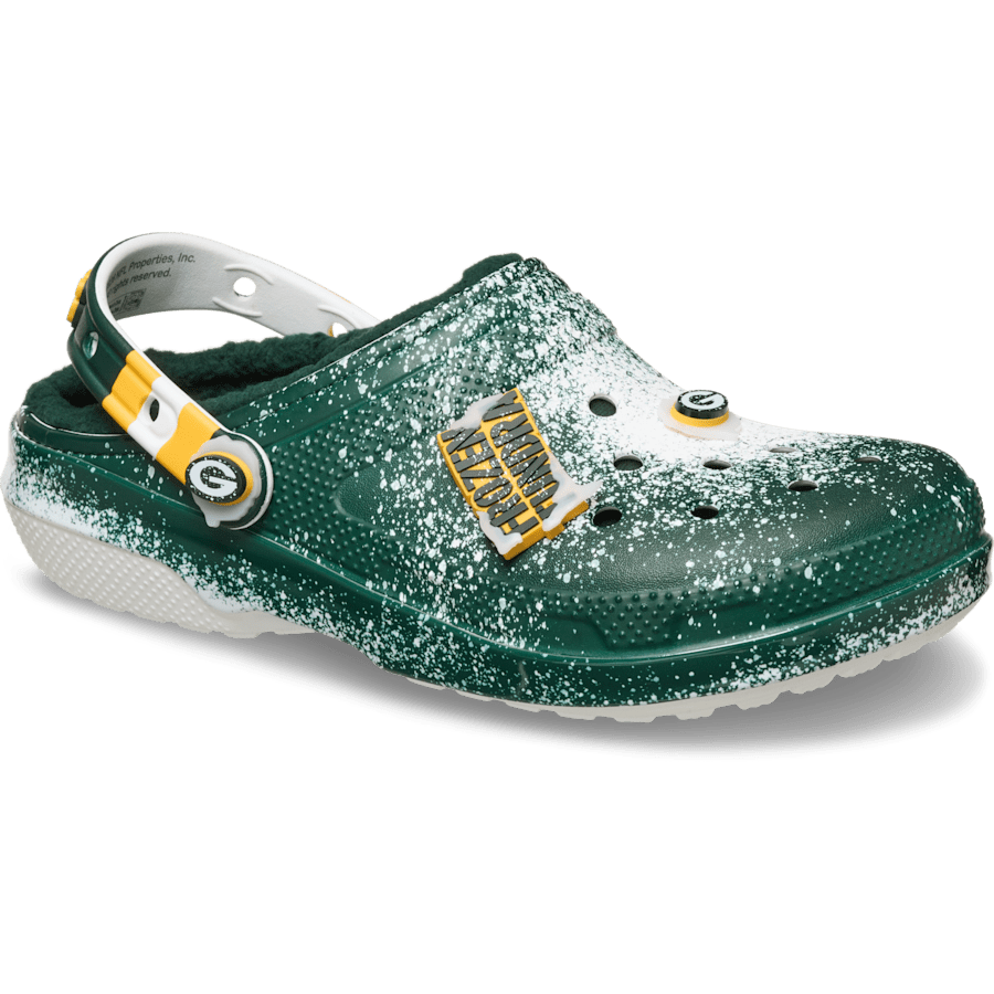 Crocs - NFL Green Bay Packers Classic Lined Clog For Sale