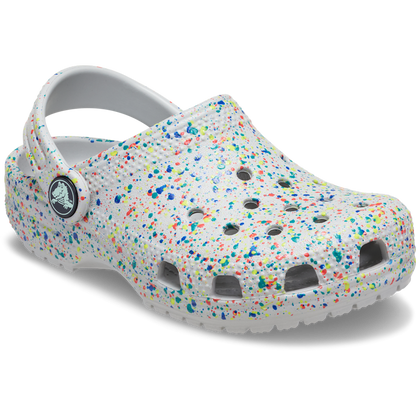 Crocs Kids' Classic Glow Paint Splatter Clog Outlet