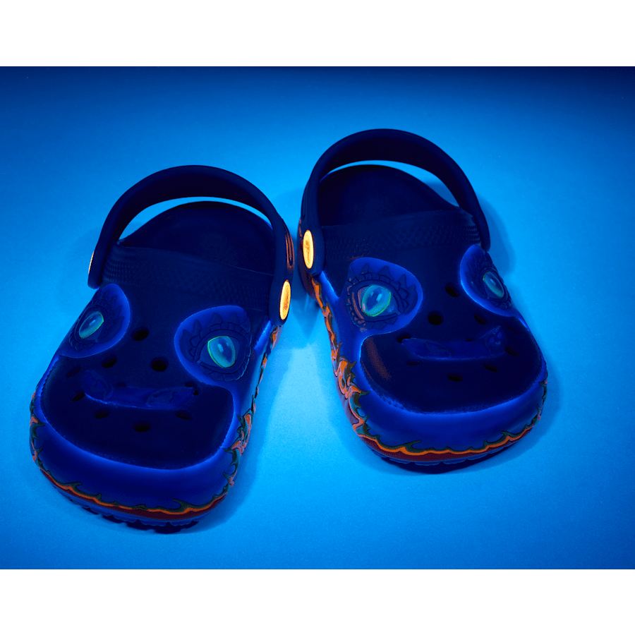 Crocs Toddler Classic IAM Dragon Lights Clog Outlet