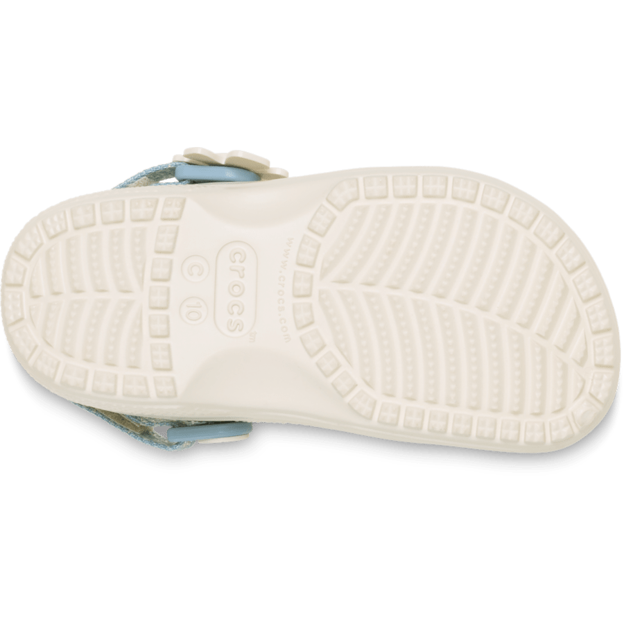 Crocs | Toddler Classic Denim Flower Adjustable Backstrap Clog Sale