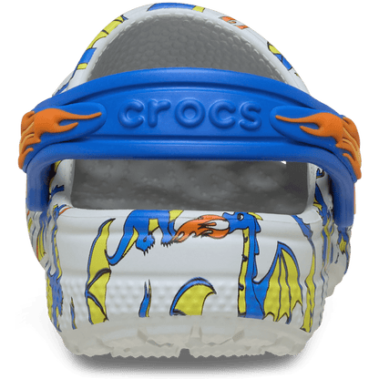 Crocs / Toddler Classic Dragon Graphic Clog Discount