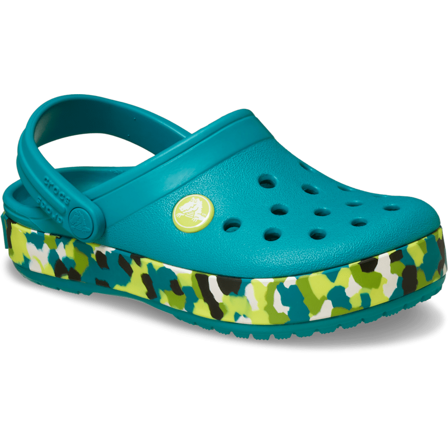 Crocs Toddler Crocband Glow Confetti Band Clog Sale
