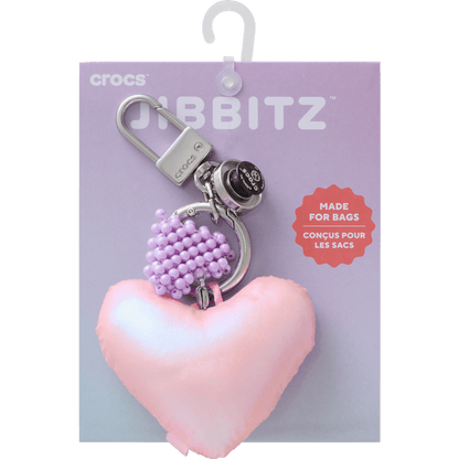 Crocs Double Heart Bag Charm Outlet