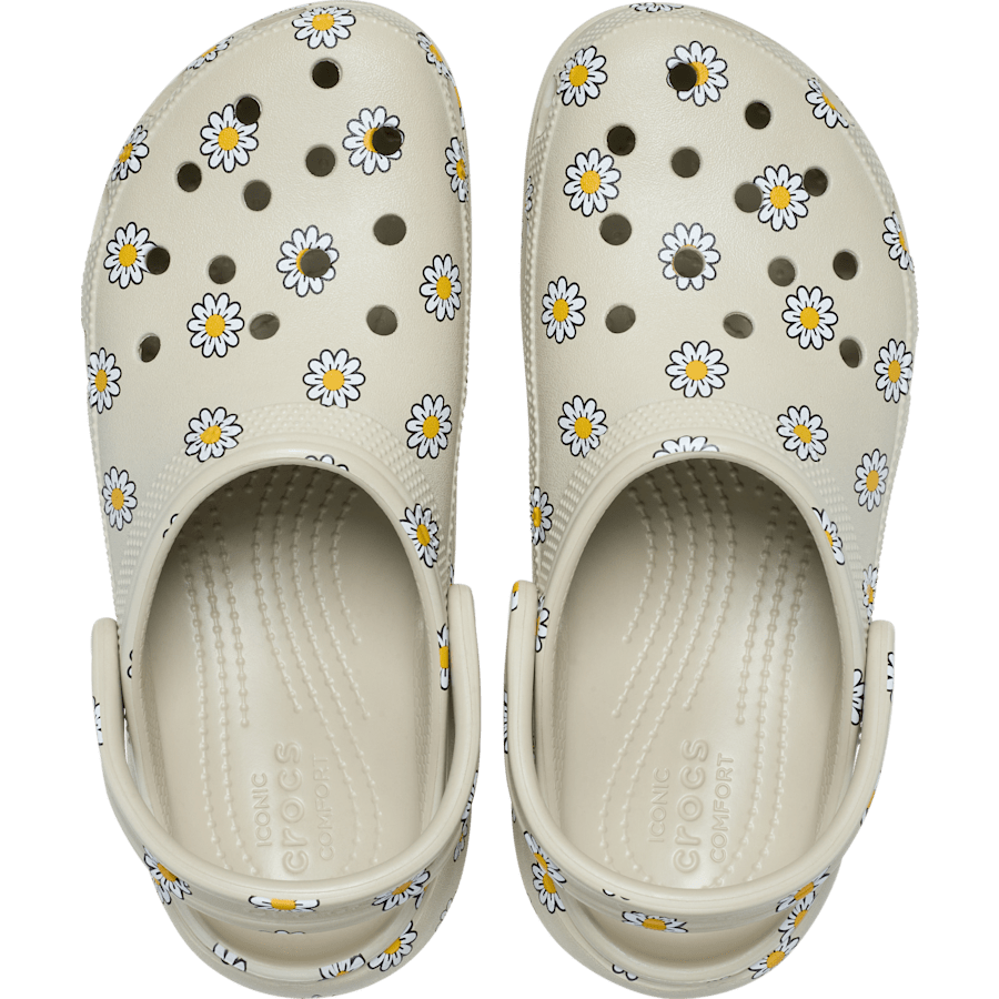 Crocs Classic Platform Floral Clog Outlet