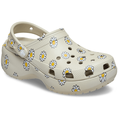 Crocs Classic Platform Floral Clog Outlet