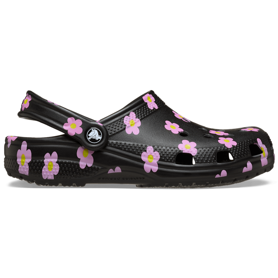 Crocs Kids' Classic Flower Clog On Sale