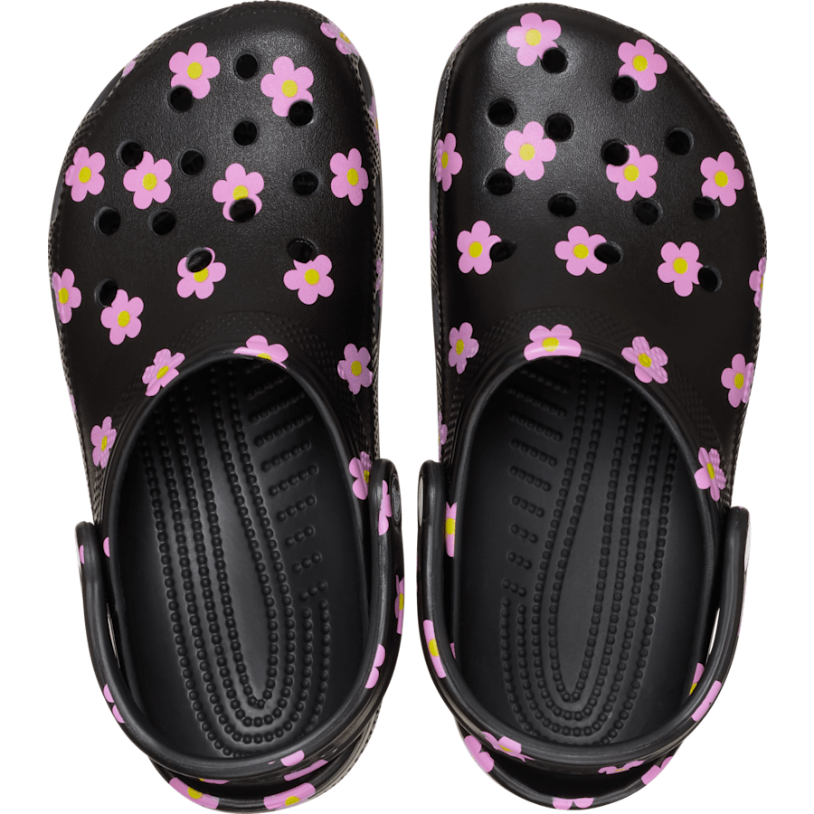 Crocs Kids' Classic Flower Clog On Sale
