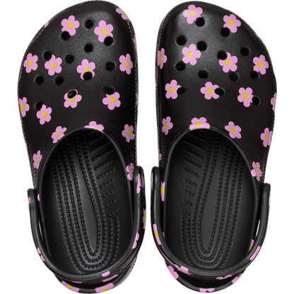 Crocs Classic Flower Clog On Sale