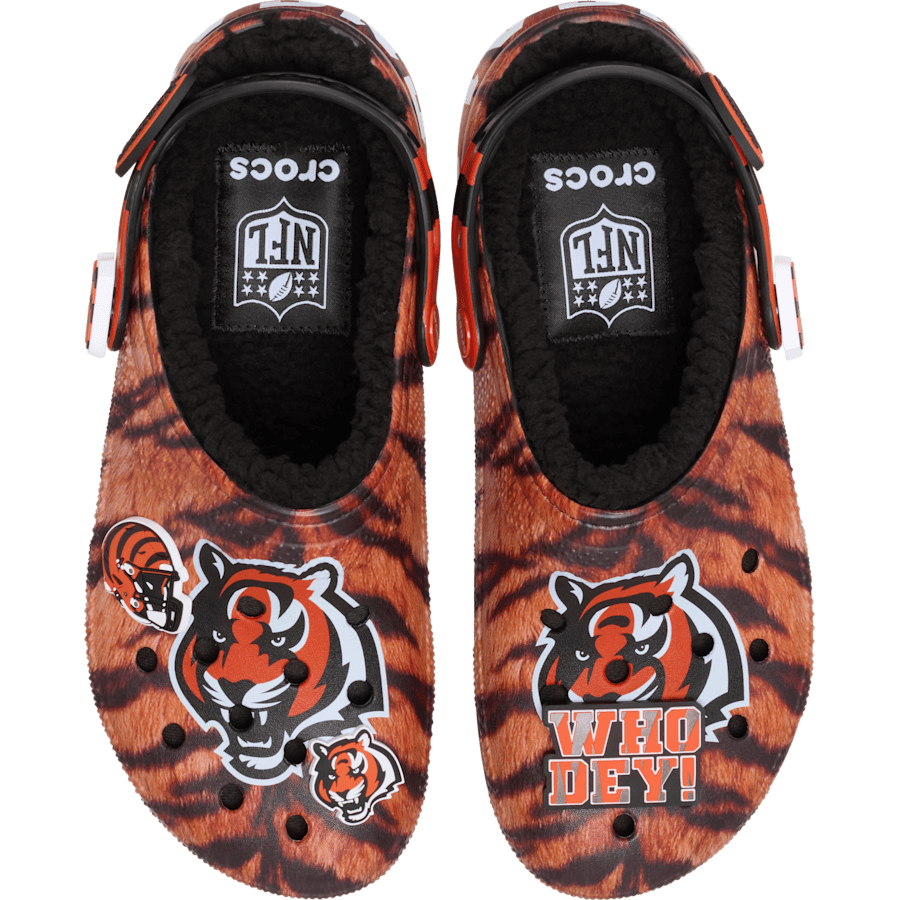 Crocs / NFL Cincinnati Bengals Classic Lined Clog Discount