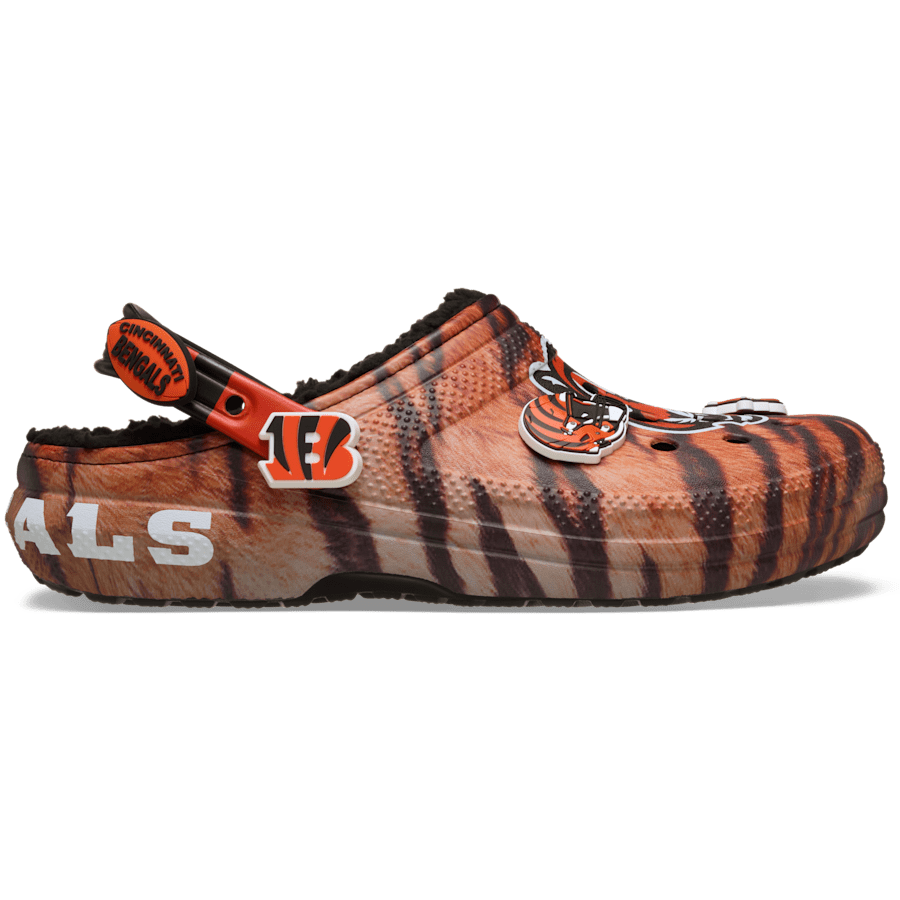 Crocs / NFL Cincinnati Bengals Classic Lined Clog Discount