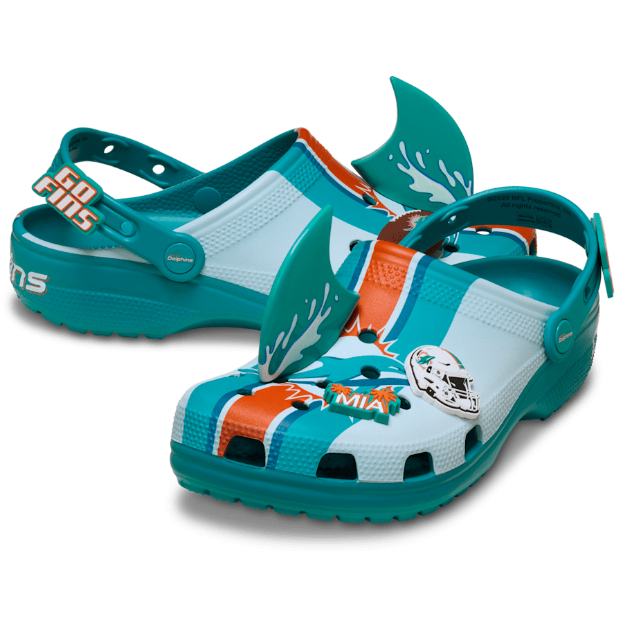 Crocs NFL Miami Dolphins Classic Clog On Sale