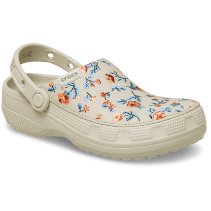 Crocs Classic Crafted Floral Clog On Sale
