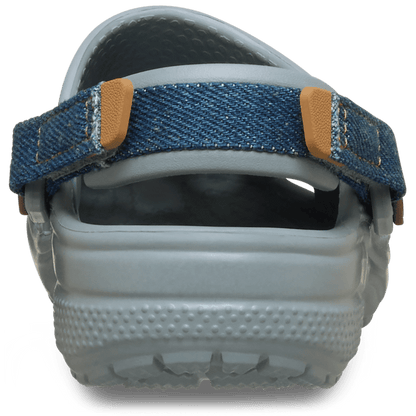 Crocs Toddler Classic Denim Adjustable Backstrap Clog Outlet