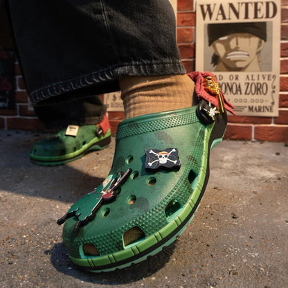 Crocs ONE PIECE Zoro Classic Clog Sale