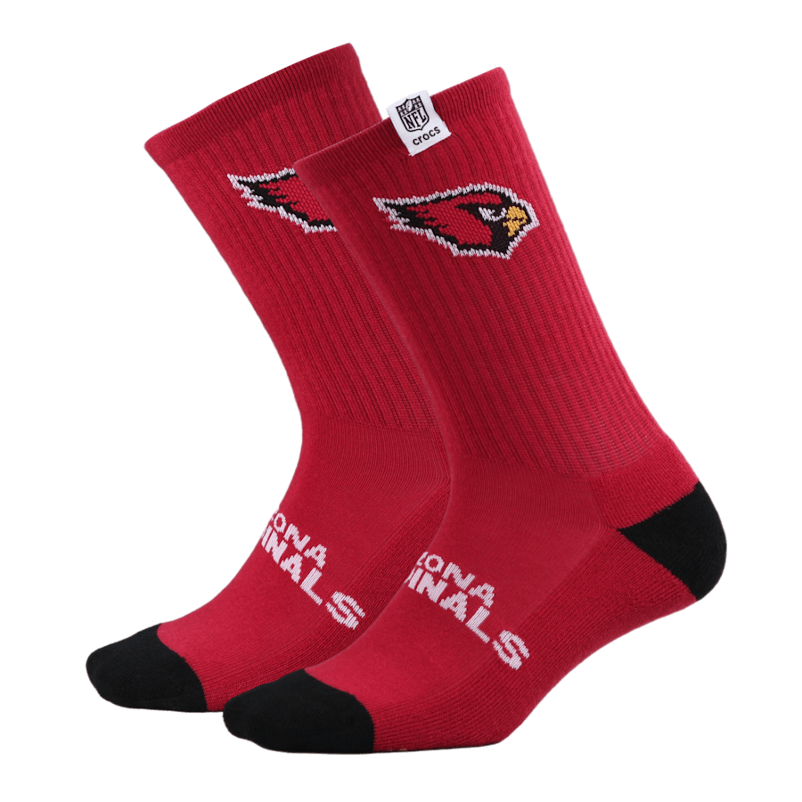 Crocs / NFL Arizona Cardinals Crocs Socks Discount