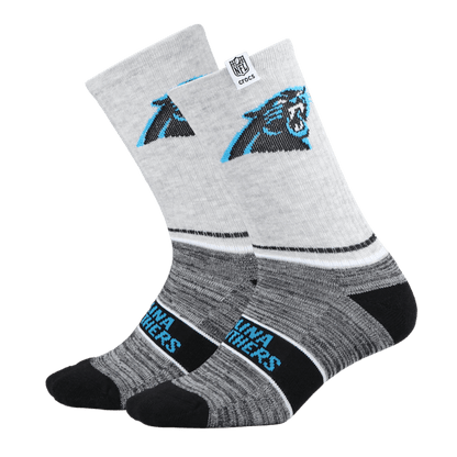 Crocs NFL Carolina Panthers Crocs Socks Discount