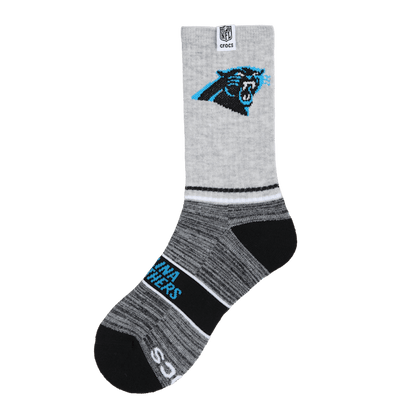 Crocs NFL Carolina Panthers Crocs Socks Discount