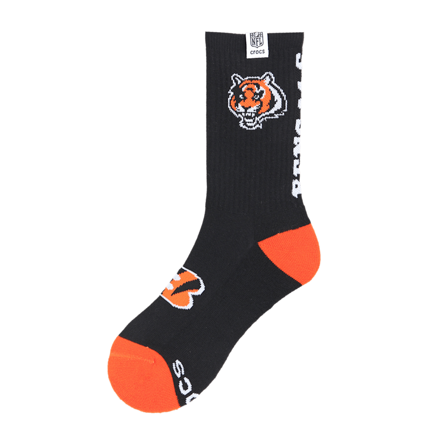 Crocs NFL Cincinnati Bengals Crocs Socks Sale