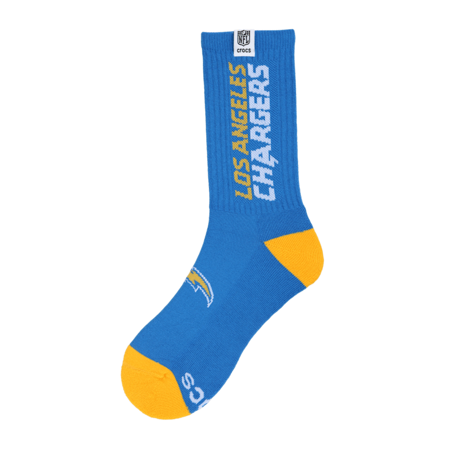 Crocs - NFL Los Angeles Chargers Crocs Socks For Sale